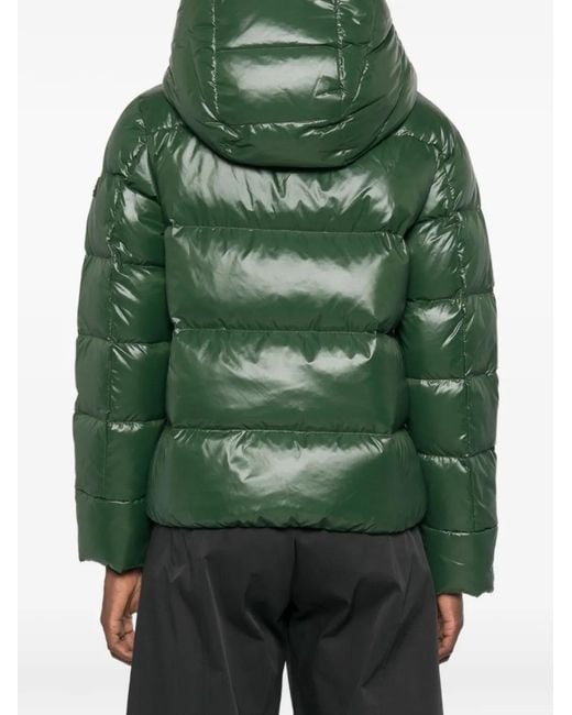 Peuterey Green Padded Hooded Jacket