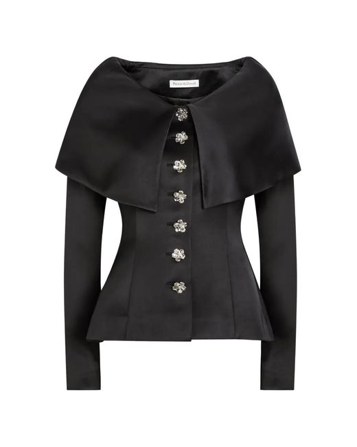 Patrick Assaraf Black Lucette Fitted Jacket