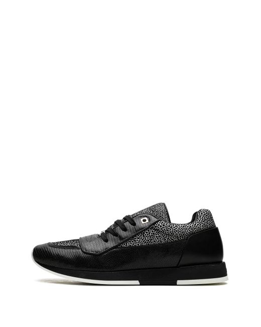 Jimmy Choo Black Jett Mixed Media Sneakers for men