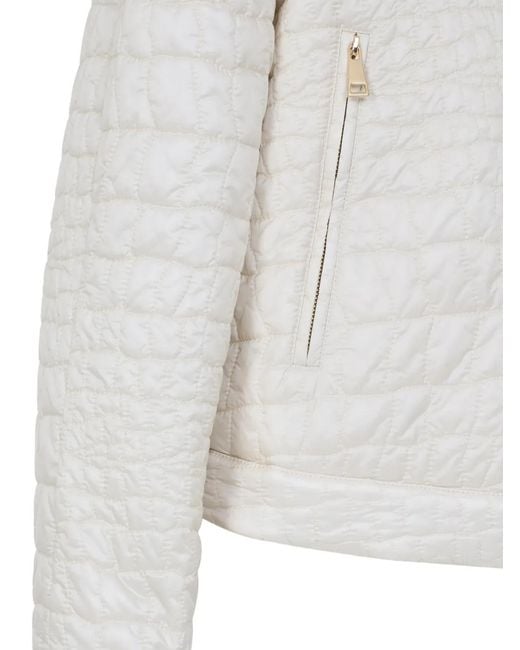 Moncler Gewatteerd Jack in het White