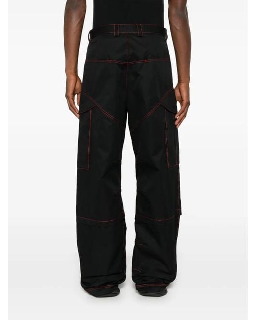 Off-White c/o Virgil Abloh Black Cargo Pants for men