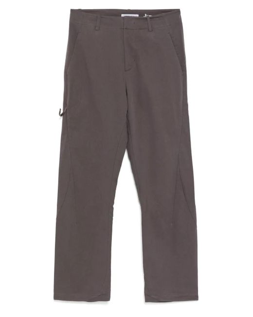Pantaloni 8.0 di Post Archive Faction PAF in Gray da Uomo