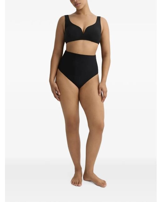Bondi Born Black Veralise V-Wire Bikini Top