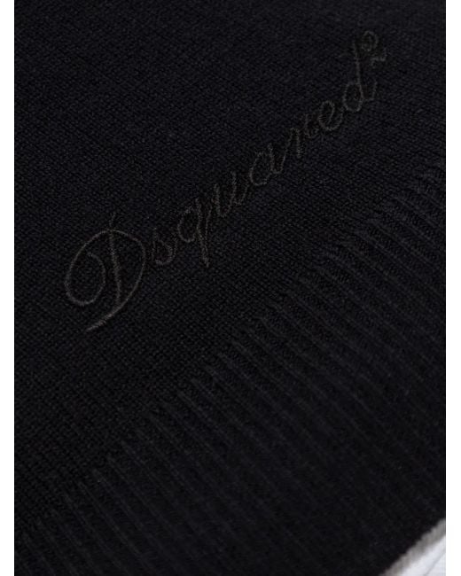 DSquared² キャップスリーブ タートルネックトップ Black