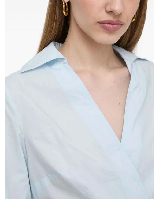 MARCIANO BY GUESS White Wrap-Bow Top
