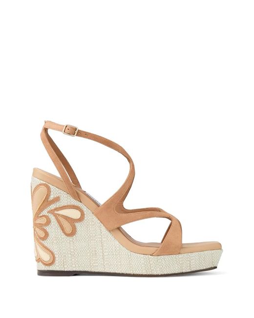Jimmy Choo Natural Ayla 110 Espadrilles