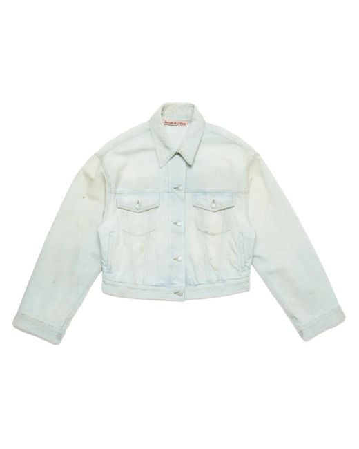 Chaqueta Vaquera Acne de color White
