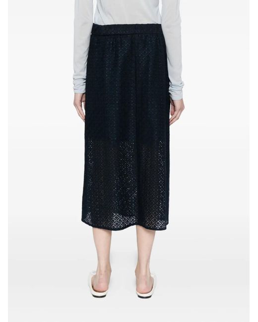 To b. by agnès b. Blue Optical Skirt