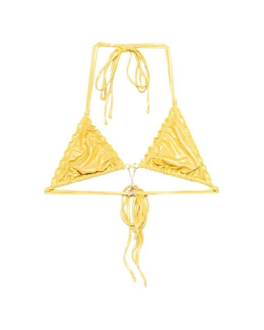 Agent Provocateur Metallic Berry Bikini Top