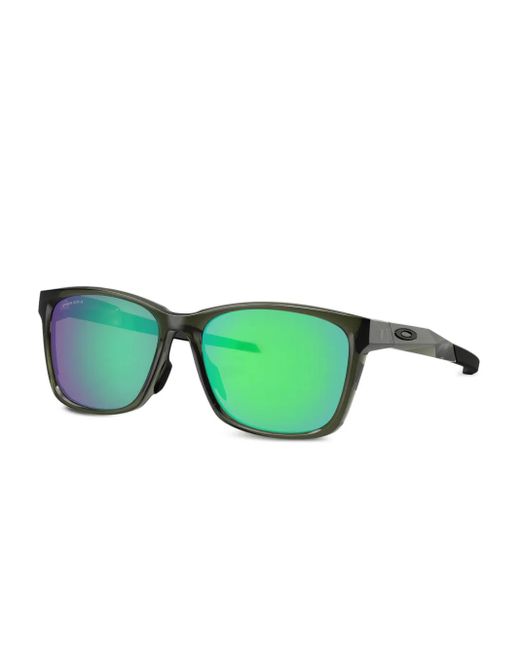 Oakley Green Square-Frame Sunglasses