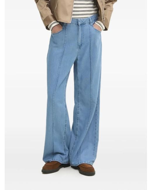 Vaqueros A Paneles DKNY de color Blue