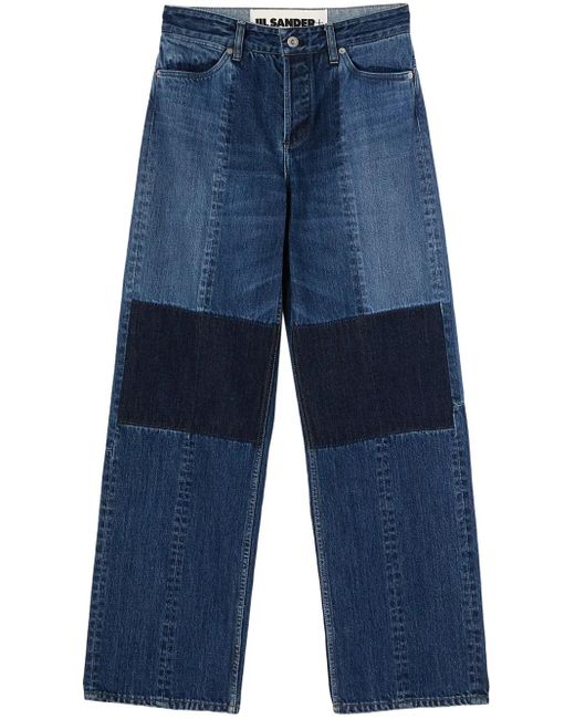 Jil Sander ストレートパンツ Blue