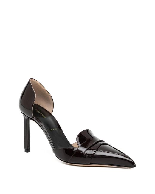 Tom Ford Brown Escarpins À Bout Pointu