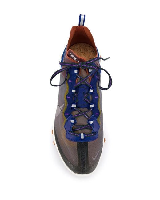 Baskets React Element 55 Nike en coloris Blue