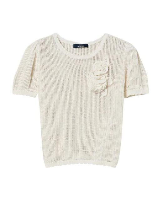 Twinset フローラル セーター White