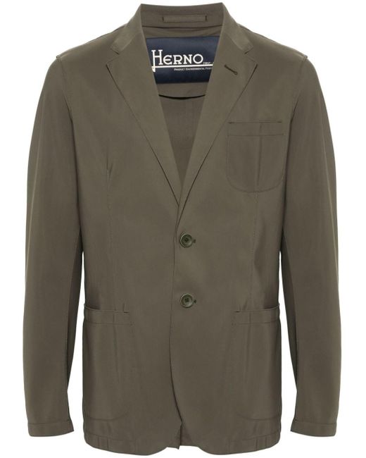 Herno Green Outerwear for men