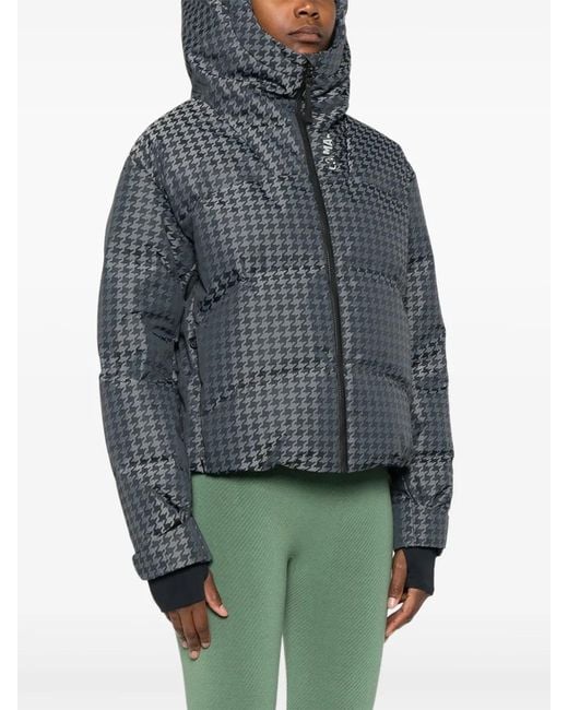 Colmar Blue Fancy Houndstooth Ski Jacket