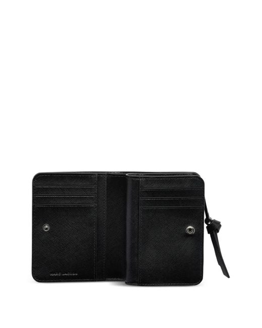 Marc Jacobs Black The Snapshot Dtm Mini Compact Wallet