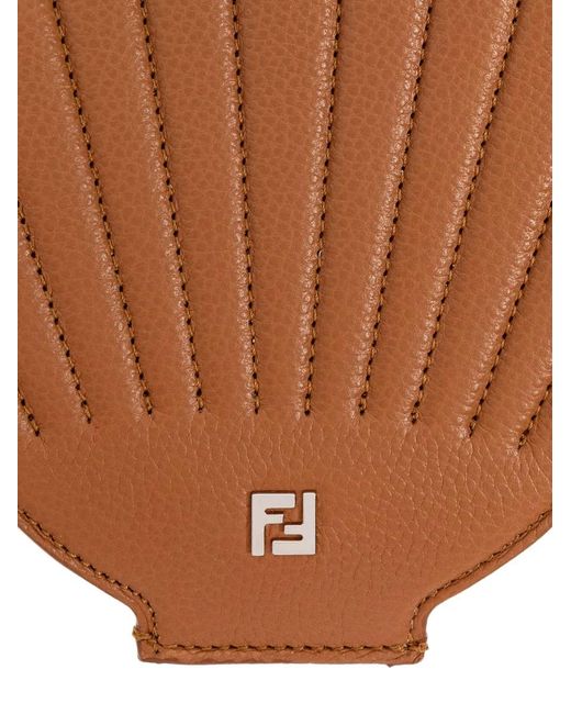 Fendi Schlüsselanhänger Mit Muschelform in Brown für Herren