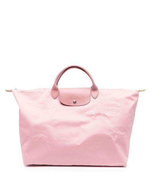 Borsa da viaggio Le Pliage di Longchamp in Rosa Lyst