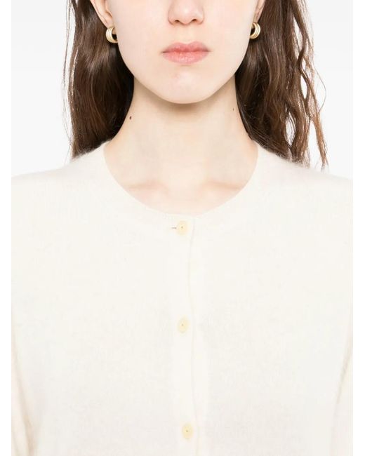 Prendas De Punto Con Botones Theory de color White