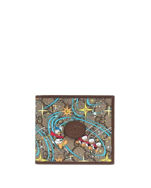 Gucci X Disney 'Donald Duck' Portemonnaie in Multicolor für Herren