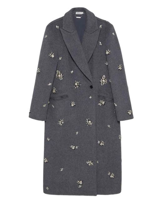 Jonathan Simkhai Blazer Met Dubbele Rij Knopen in het Gray