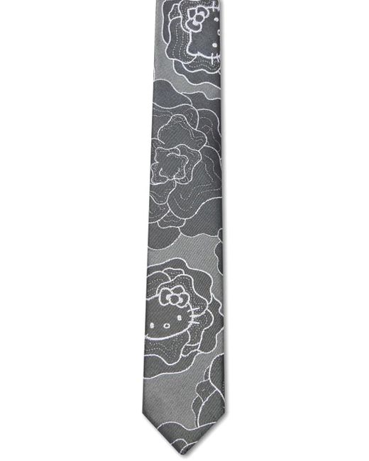 Corbata Hello Kitty estampada Gcds de color Gray