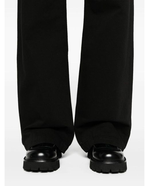 Rick Owens Halbhohe Geth Wide-Leg-Jeans in Black für Herren