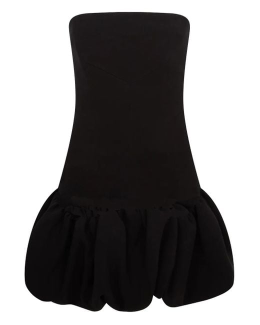16Arlington Black Garance Mini Dress