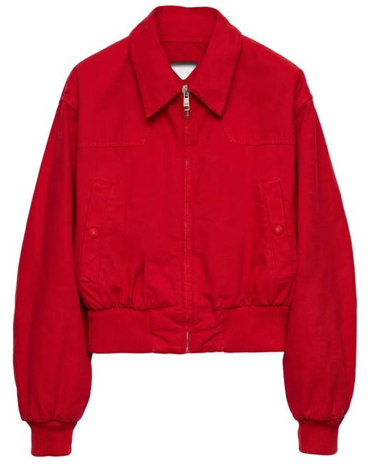 Prada カットアウト ジャケット Red