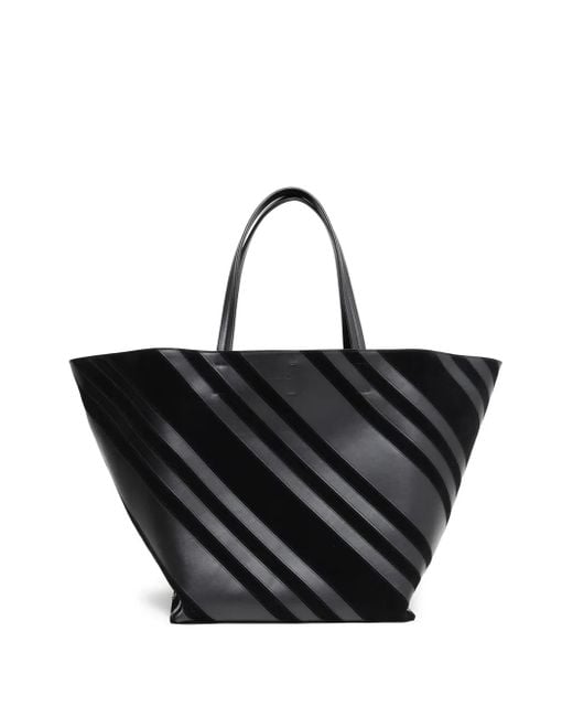Phoebe Philo Black Basket Cabas Tote Bag