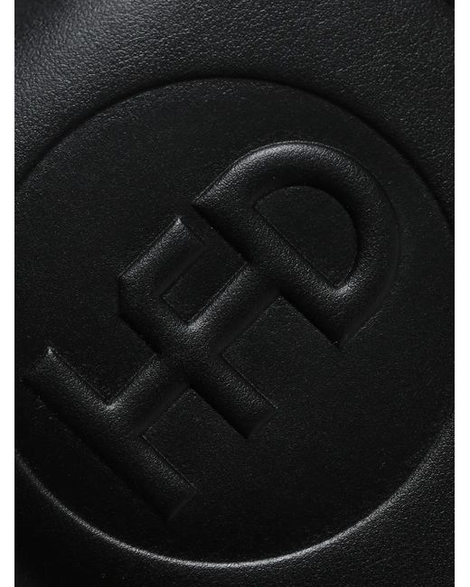 Honey Fucking Dijon Black Logo-Debossed Zip-Fastening Wallet for men