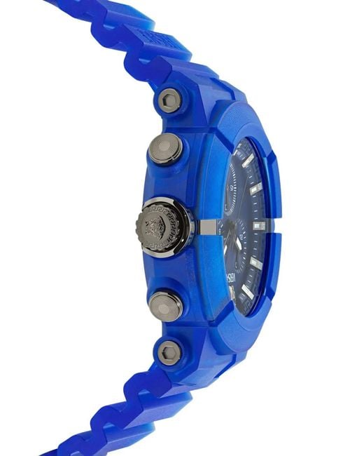 Versace Blue Vertime 45Mm for men