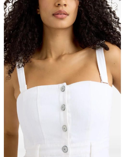 Vestido midi Veena Cinq À Sept de color White