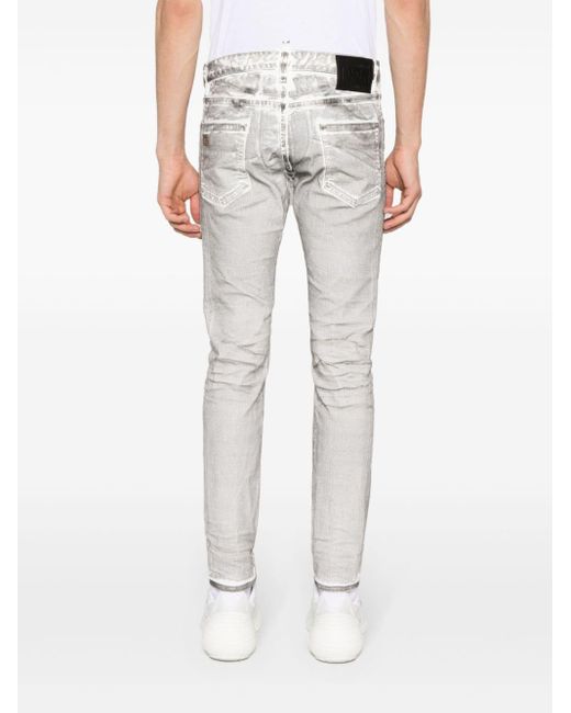 DSquared² Gray Cool Guy Mid-rise Slim-fit Jeans for men