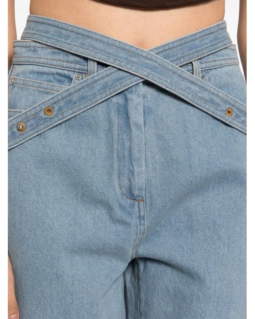 Paris Georgia Blue Jo Straight-Leg Jeans