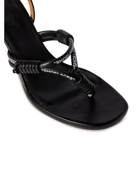 Off-White c/o Virgil Abloh Black 70Mm Allen Sandals