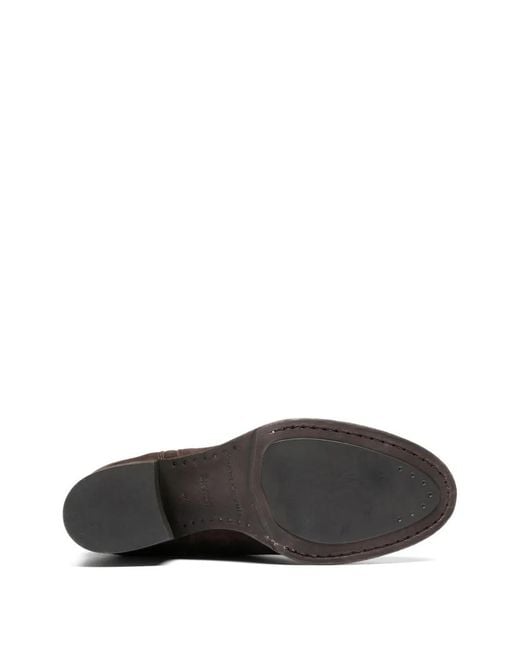 Officine Creative Brown Denner 103 Ankle Boots