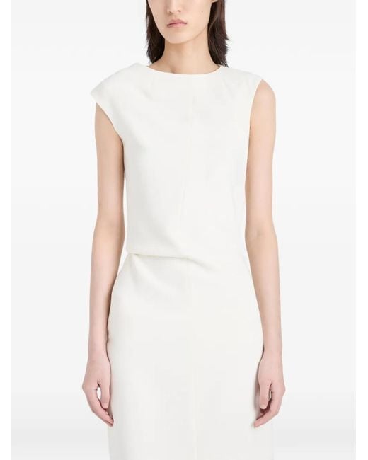 Proenza Schouler White Damea Midi Dress