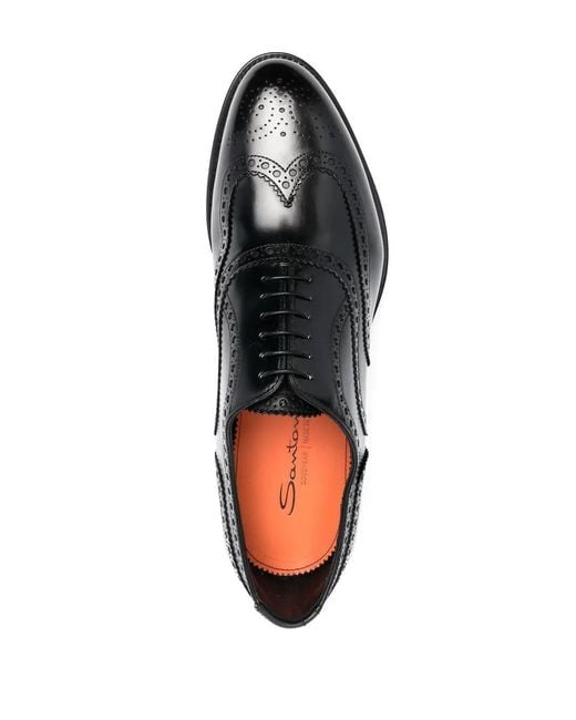 Santoni Klassische Budapester in Black für Herren
