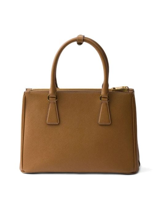 Prada Brown Medium Galleria Tote Bag