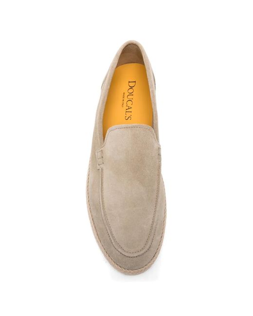 Doucal's Leren Espadrilles in het Natural voor heren