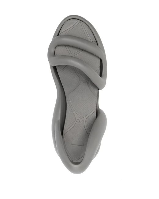 Camper Gray 80Mm Kobarah Slingback Sandals