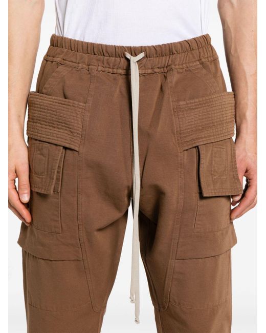 Rick Owens Brown Jumbo Bela Drop-crotch Trousers for men