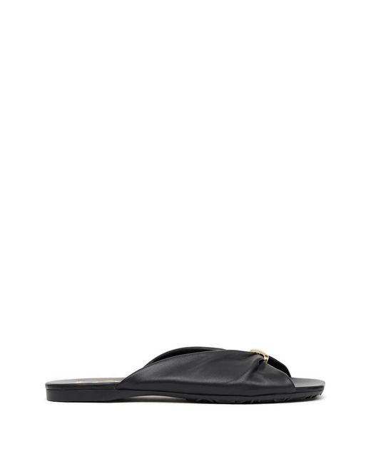 Loewe White Pebble Sandalen