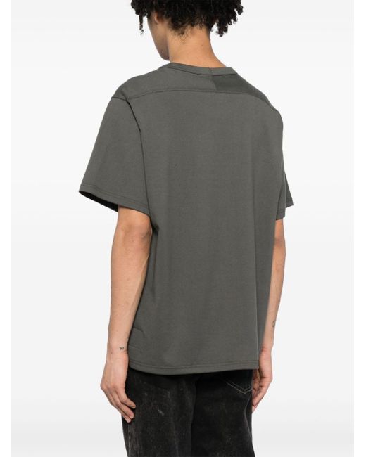 Yohji Yamamoto Green Short-sleeve Cotton T-shirt for men