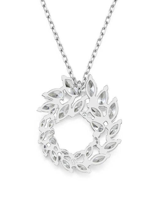 Swarovski White Mesmera Cubic-Zirconia Pendant Necklace