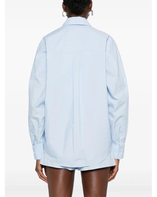 Alexander Wang Blue Klassisches Hemd