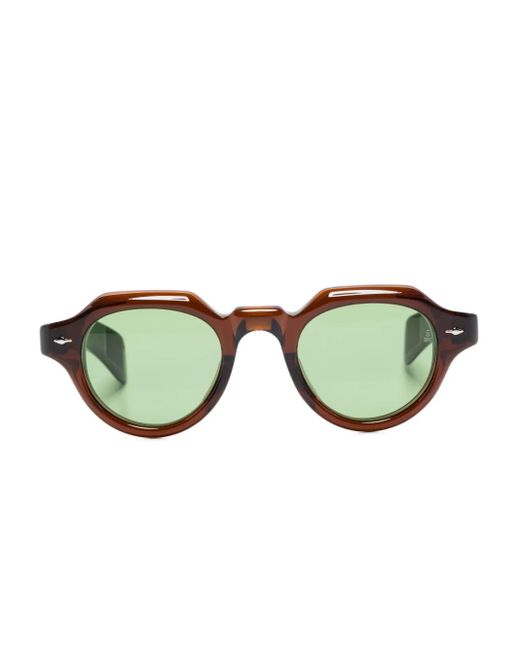 Lunettes De Soleil À Monture Géométrique Jacques Marie Mage en coloris Green